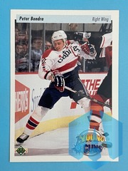 1995-96 UD 5TH YEAR ANNIVERSARY YG #232 PETER BONDRA WASHINGTON